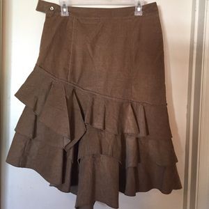 Willi Smith Asymmetric Skirt